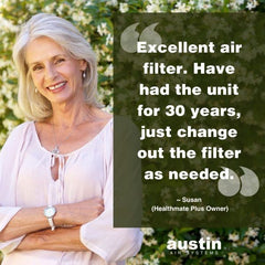 The Austin Air HealthMate Plus Air Purifier with 5 Year Filter