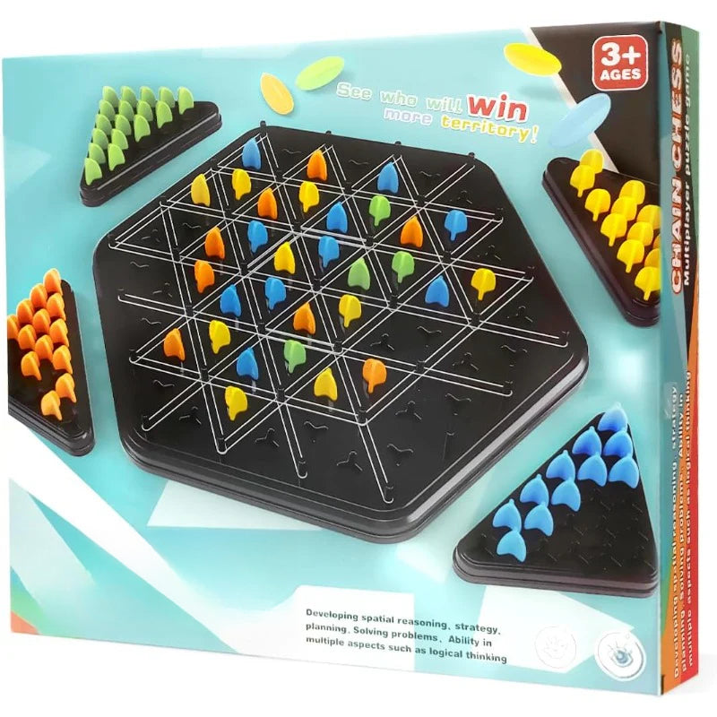 Triangle Fun Strategy Board Game